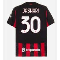 AC Milan Ardon Jashari #30 Domáci futbalový dres 2025-26 Krátky Rukáv